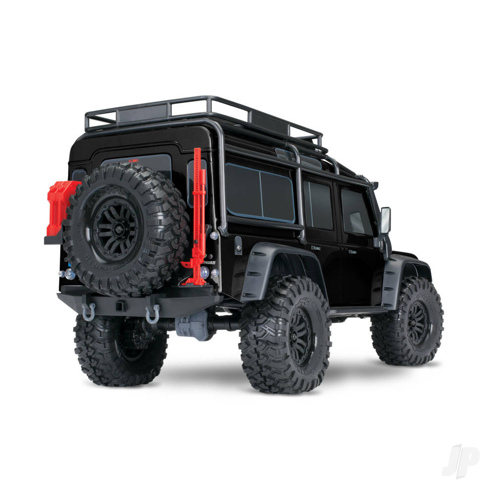 TRX-4 Land Rover Defender 1:10 4X4 Electric Trail Crawler with Winch, Black