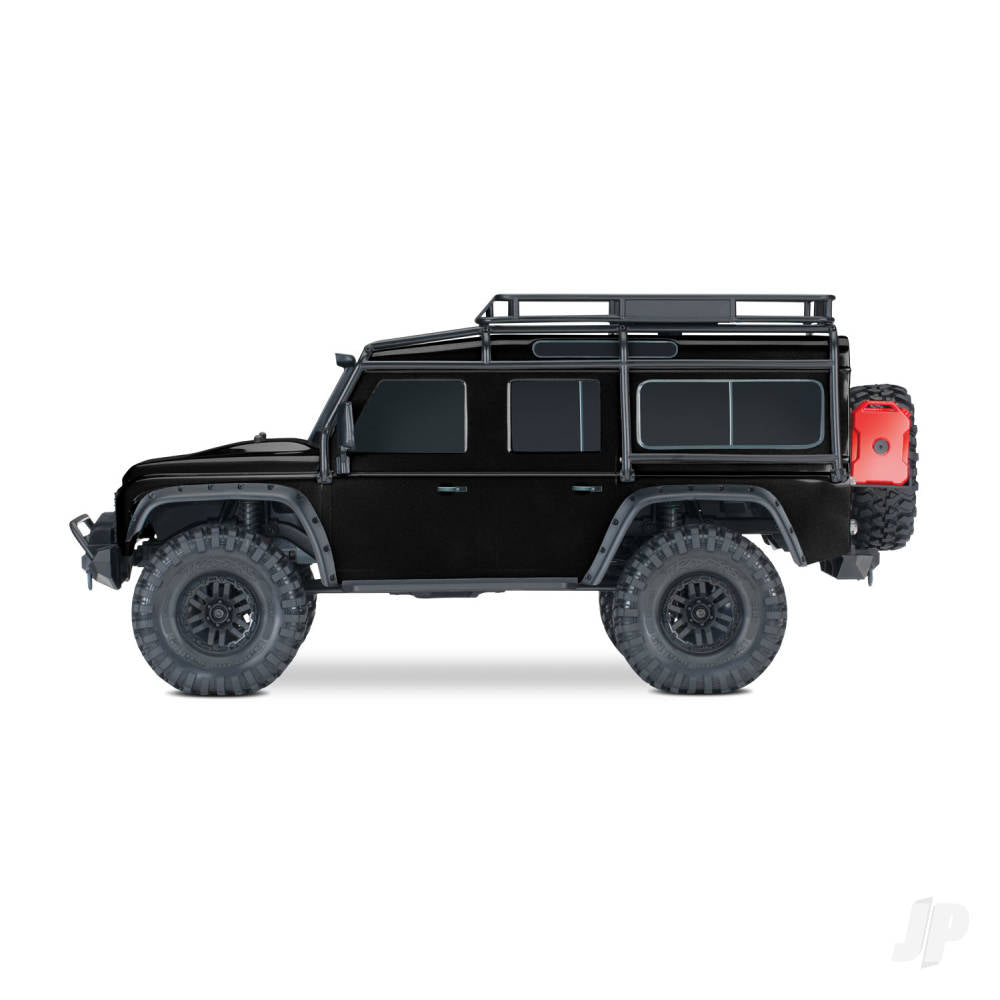 TRX-4 Land Rover Defender 1:10 4X4 Electric Trail Crawler with Winch, Black