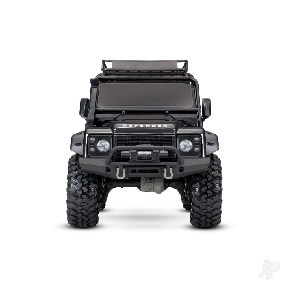 TRX-4 Land Rover Defender 1:10 4X4 Electric Trail Crawler with Winch, Black