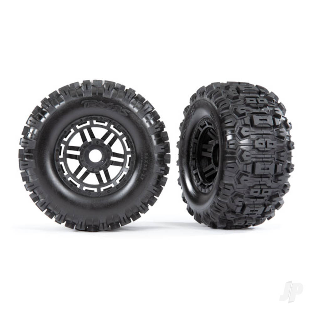 Tyres & Wheels Assembled , Sledgehammer Black (2)