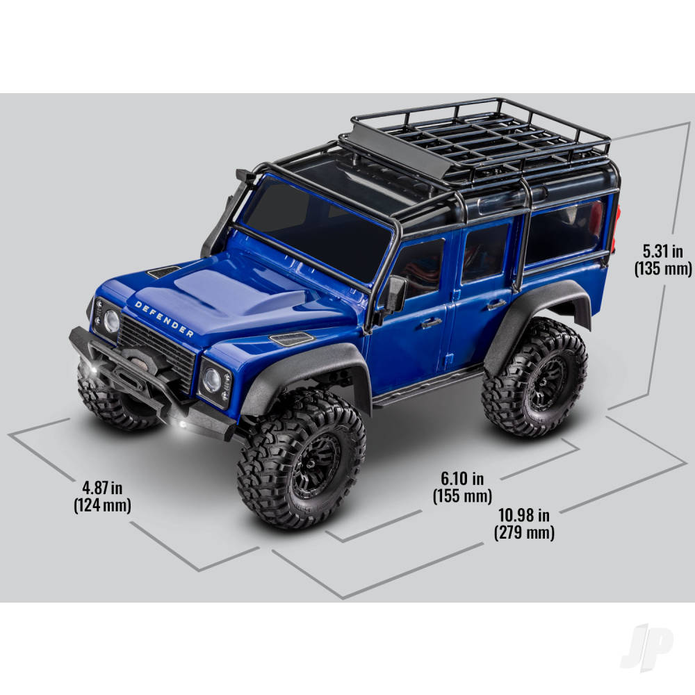 TRX-4M Land Rover Defender 1:18 4X4 Electric Trail Crawler