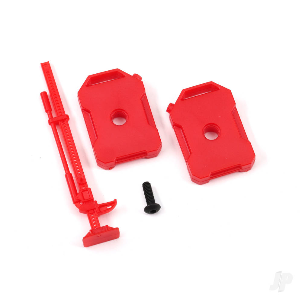 Fuel Canisters (Left & Right)/Jack (Red) Fits TRX9712