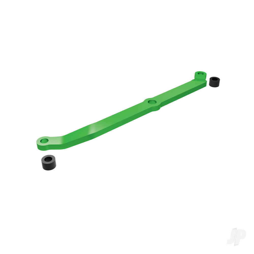 Steering link, 6061-T6 aluminium (green-anodised)