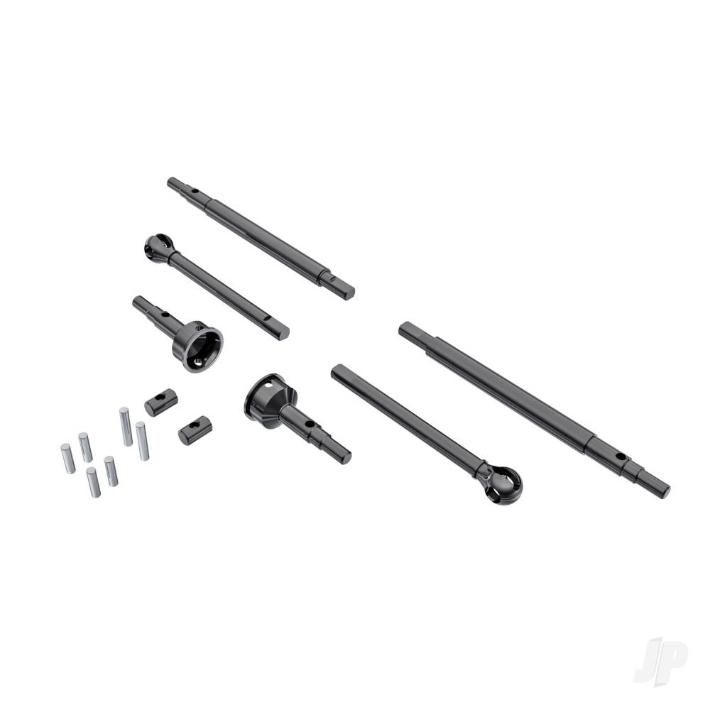 Axle Shafts, Front & Rear (2) Stub Axle, Front (Hardened Steel) (2)