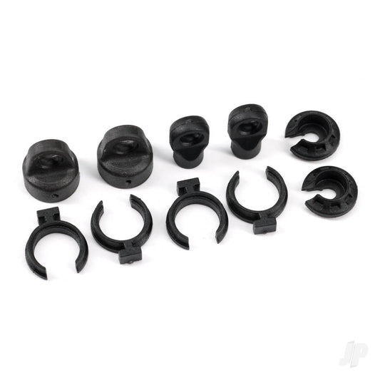 Shock Cap(2), Spring Perch(2), Rod End(2), Spring Preload Spacer(4)