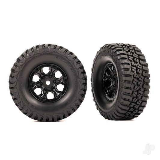 Tyres & Wheels Assembled, BF Goodrich Mud-Terrain T/A KM3 2.2x10"(2)