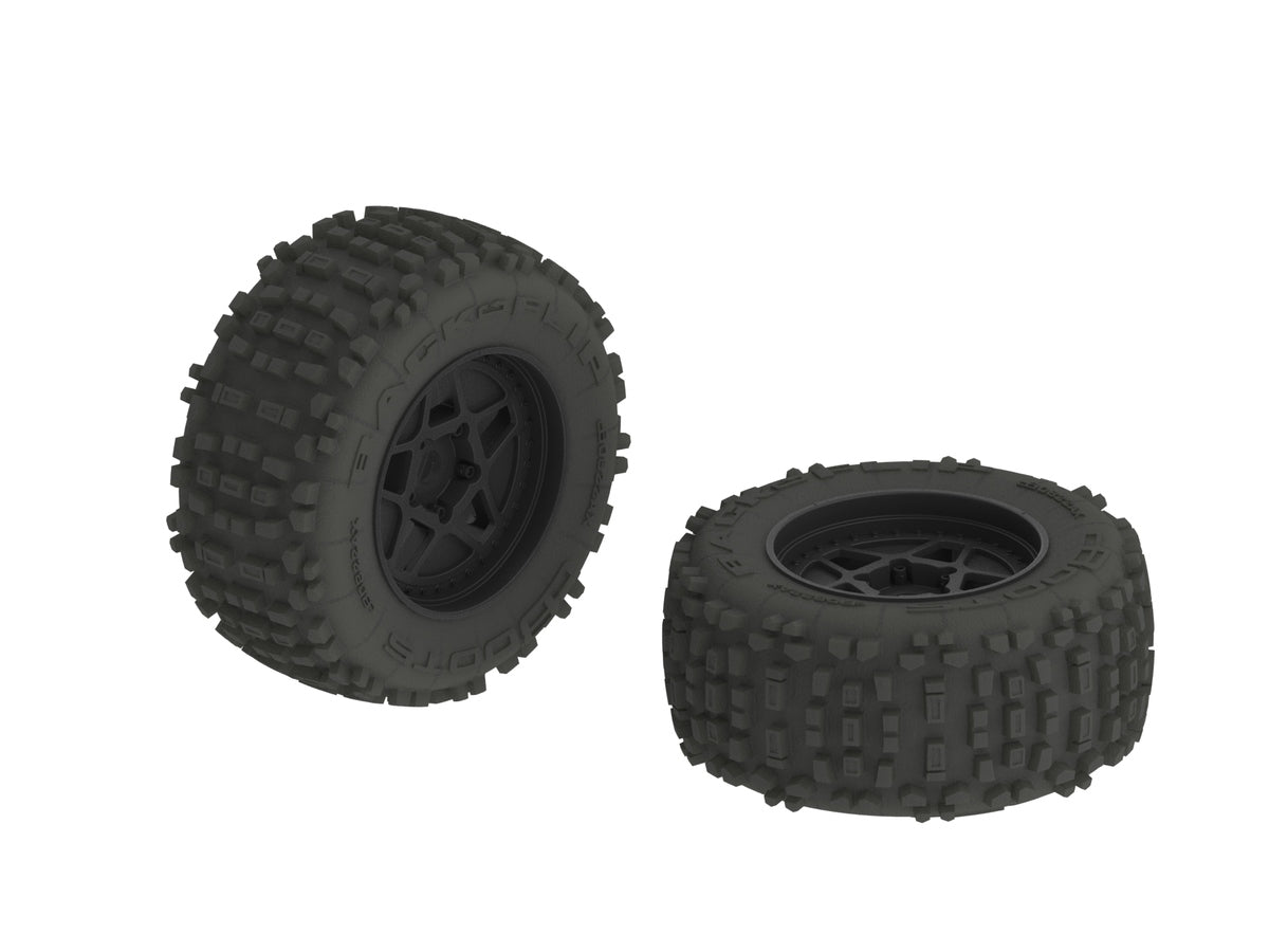 dBoots Backflip MT 6S Tire Wheel Set