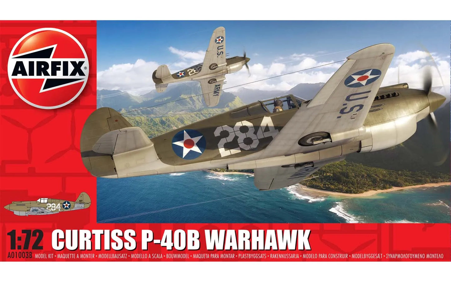 Airfix Curtiss Hawk P-40B Warhawk 1:72