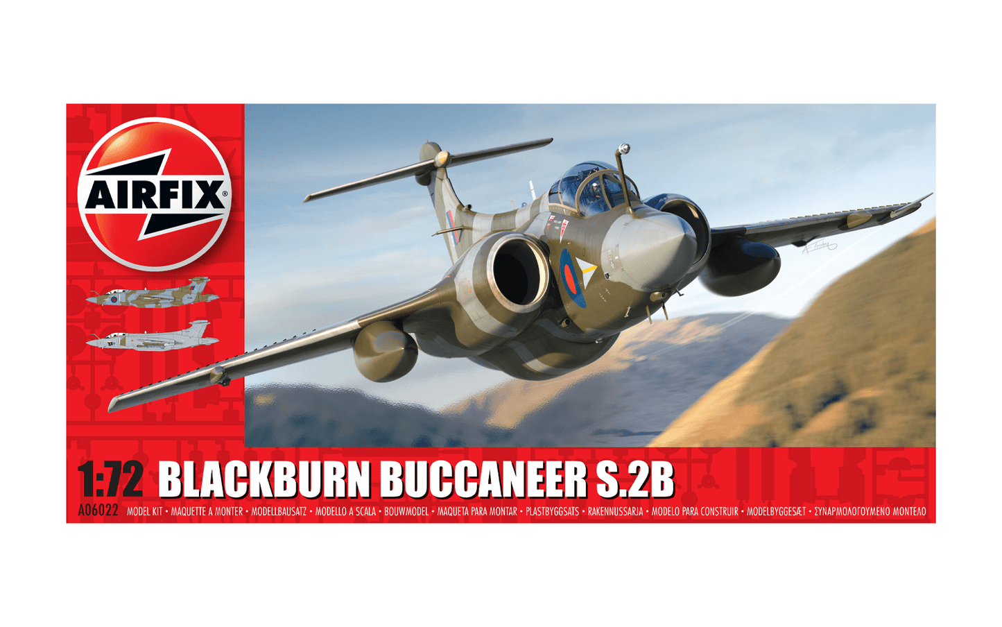 Airflix Blackburn Buccaneer S.2 RAF 1:72