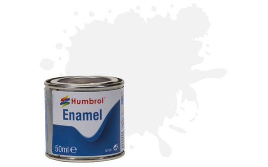 Humbrol #34 WHITE Matt 50ml