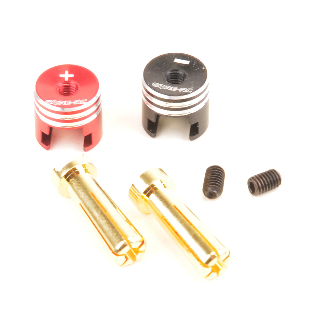 Core Rc Heatsink Bullet Plug Grips - 5mm