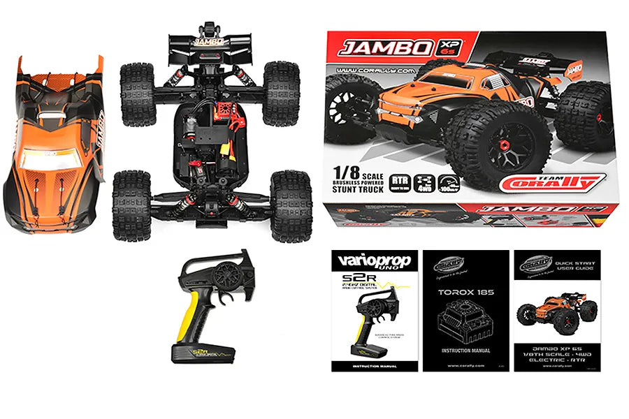 CORALLY JAMBO XP 6S MONSTER TRUCK 1/8 SWB BRUSHLESS RTR