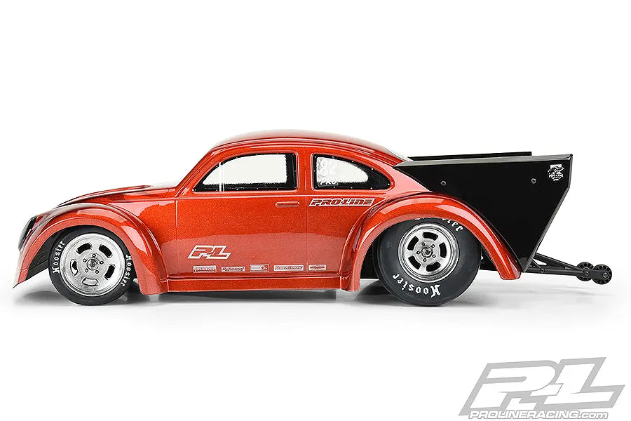 Volkswagen Drag Bug 1/10 Clear Body For Drag