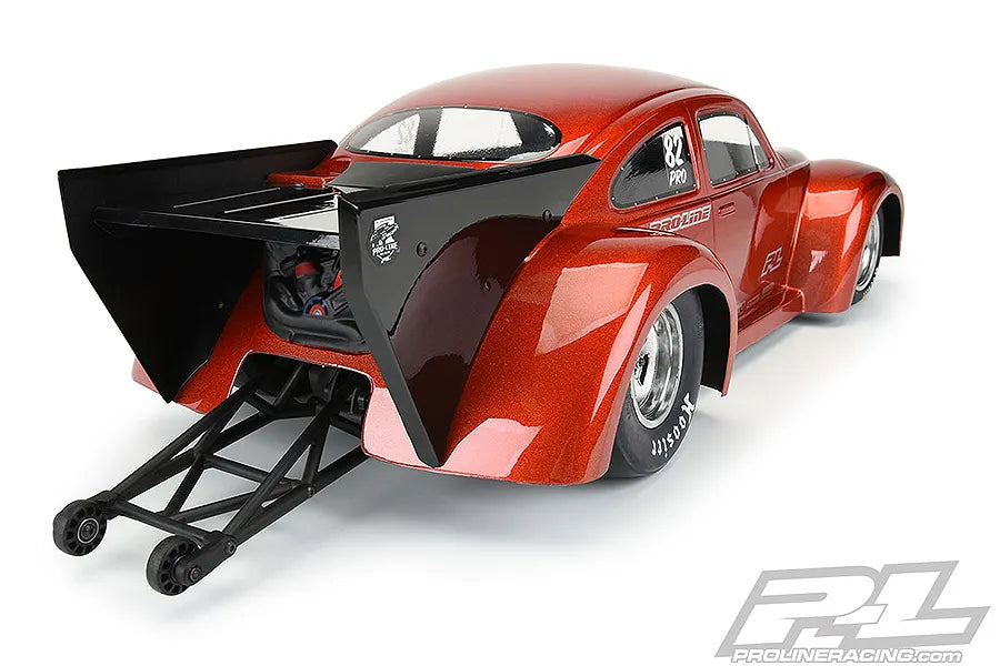 Volkswagen Drag Bug 1/10 Clear Body For Drag