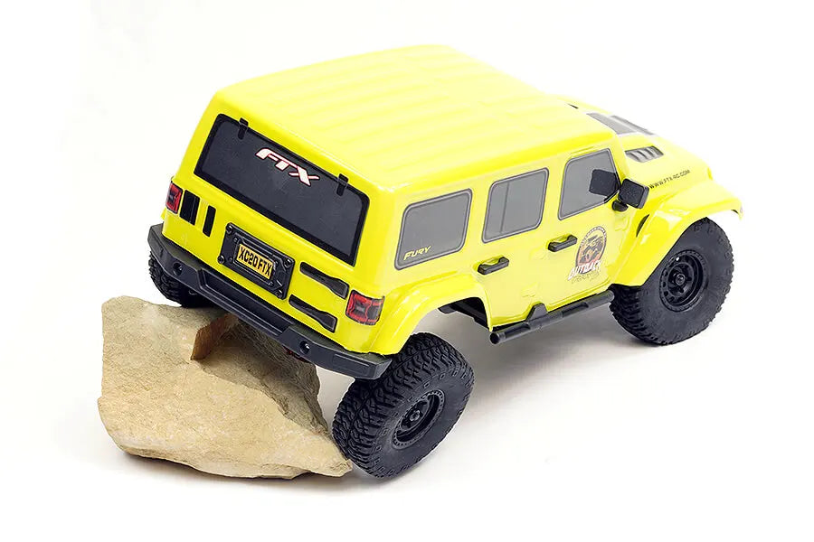 FTX Outback Fury XC RTR 1/16 Trail Crawler Yellow