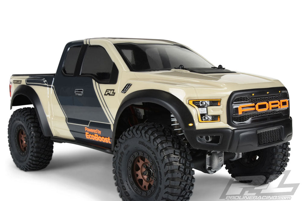 Pro-line 2017 Ford F150 Raptor Clear Body 313mm For Crawler