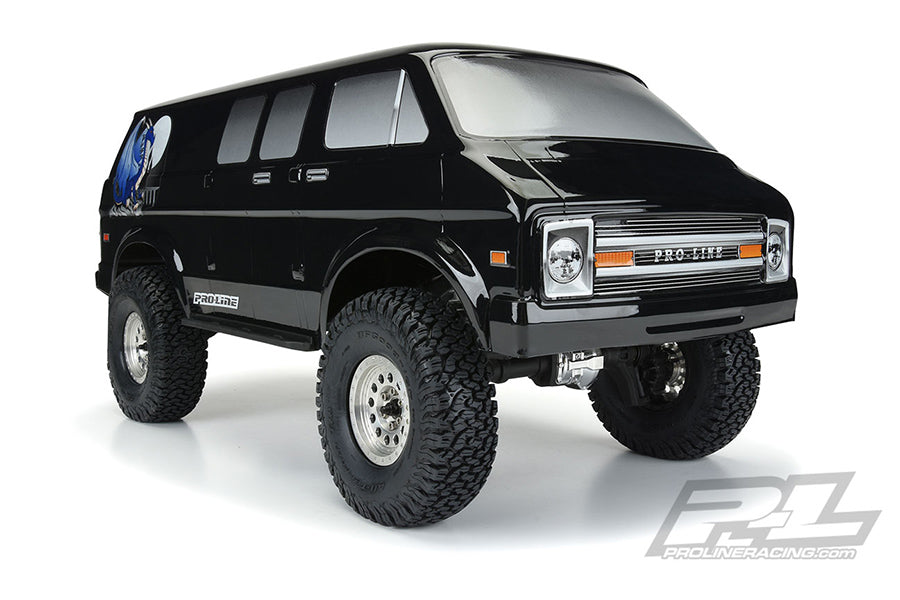 Pro-line '70s Rock Van Tough Colour Black Body for 313mm Crawler