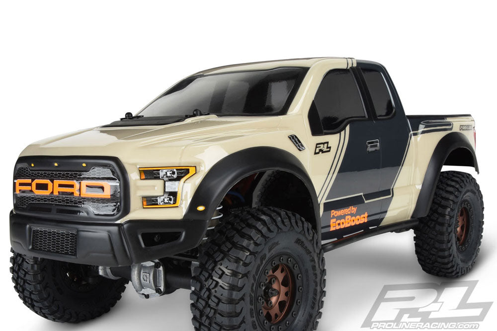 Pro-line 2017 Ford F150 Raptor Clear Body 313mm For Crawler