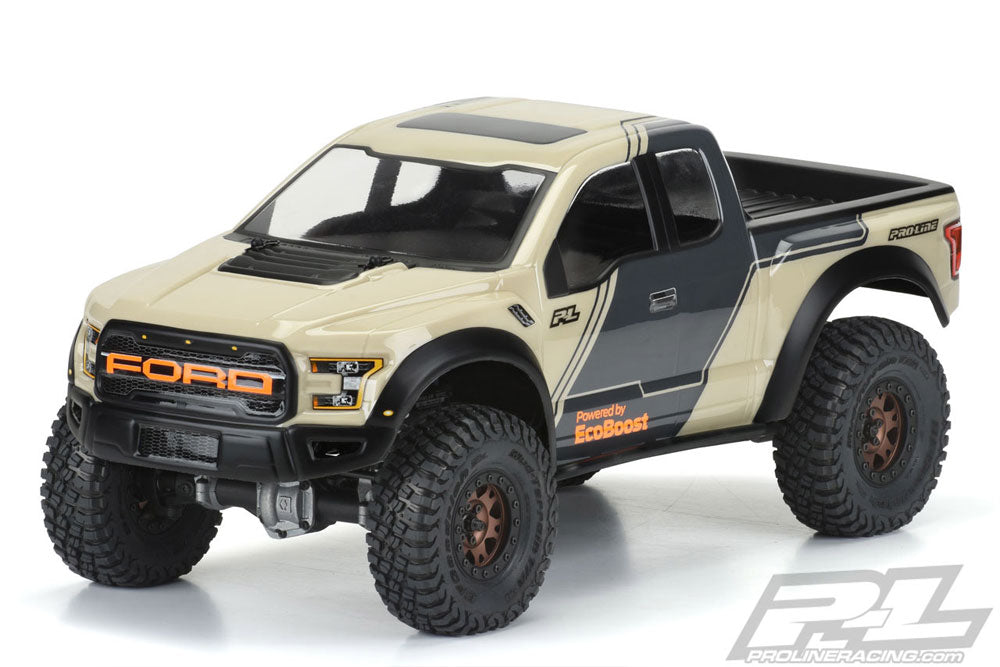 Pro-line 2017 Ford F150 Raptor Clear Body 313mm For Crawler