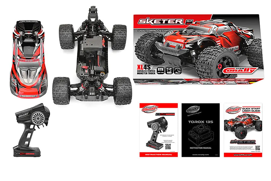 Corally Sketer XL4S Monster Truck Brushless