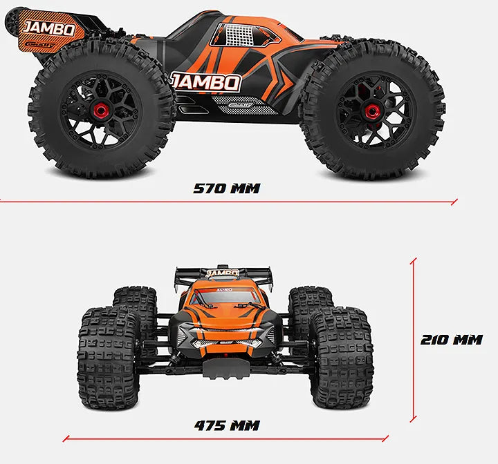 CORALLY JAMBO XP 6S MONSTER TRUCK 1/8 SWB BRUSHLESS RTR