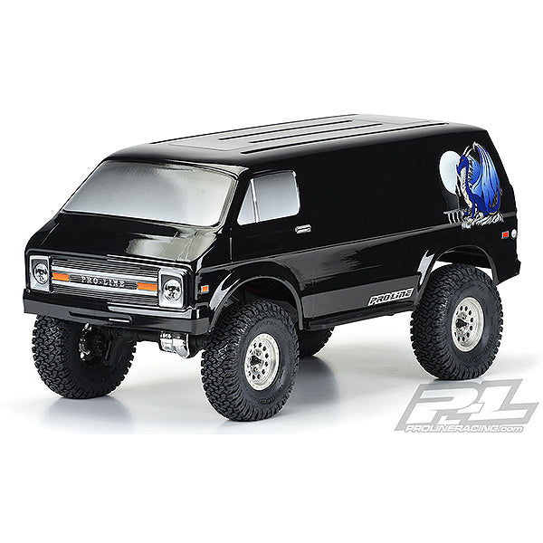 Pro-line '70s Rock Van Tough Colour Black Body for 313mm Crawler