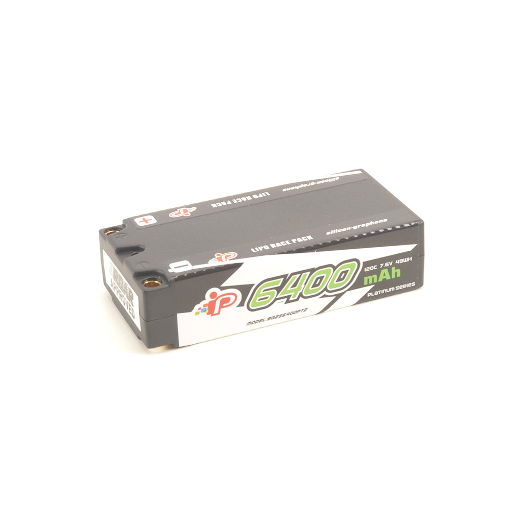 Intellect Lipo LIHV 6400mah 2s 25.1mm Shorty 7.6v