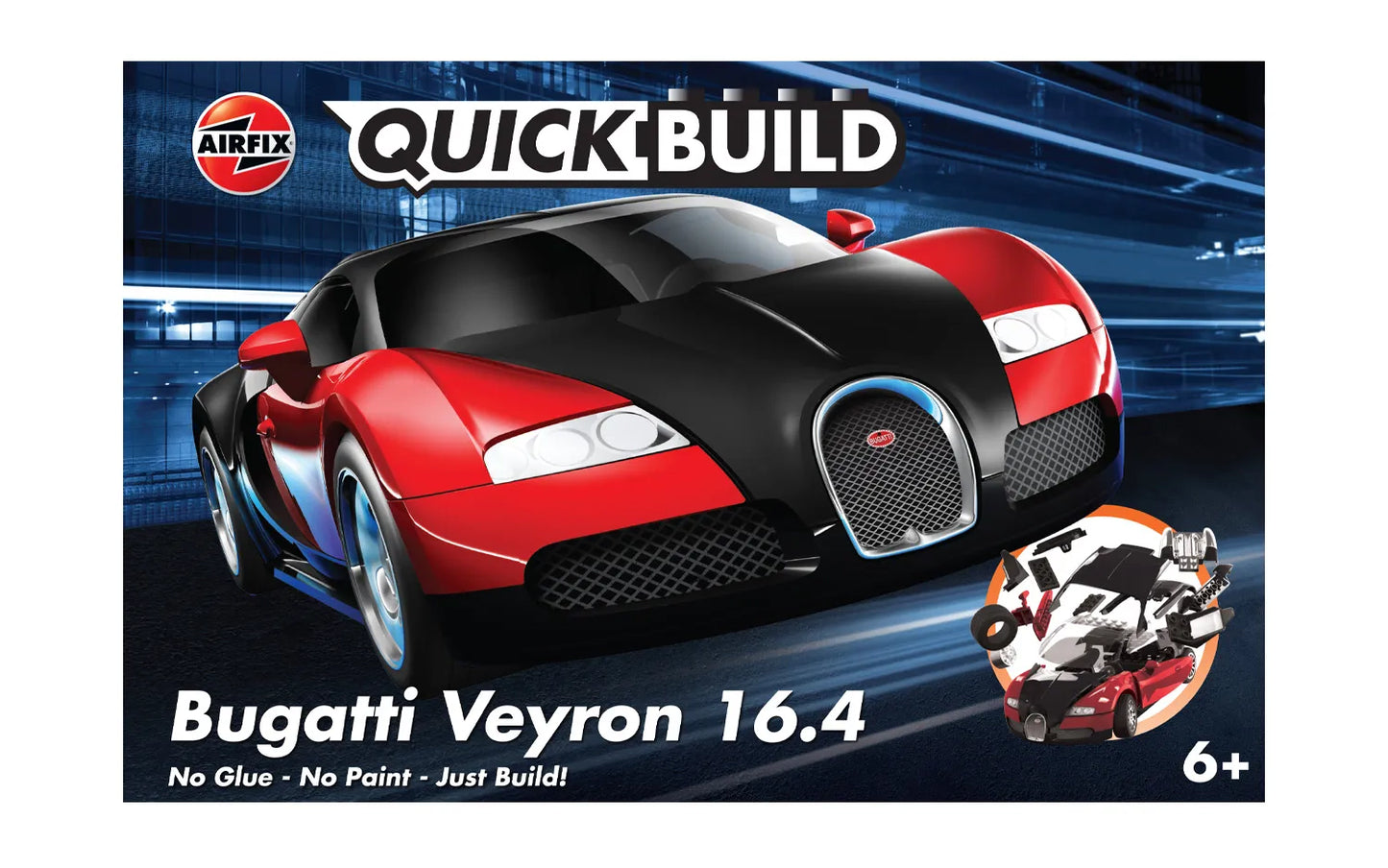 QUICKBUILD Bugatti 16.4 Veyron