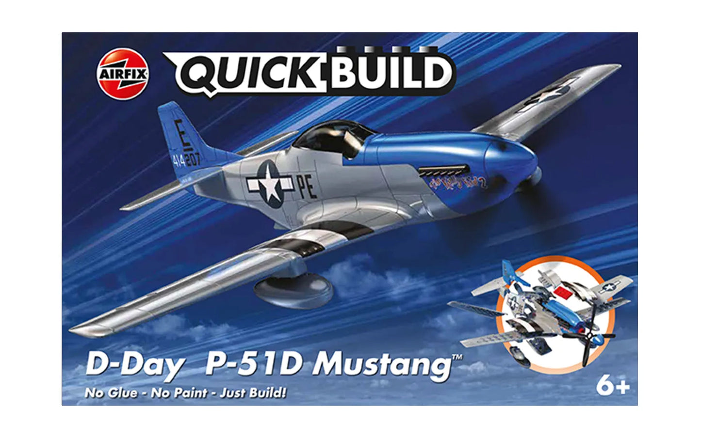 QUICKBUILD D-Day P-51D Mustang