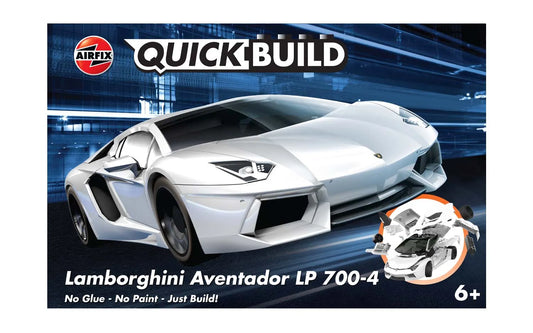 QUICKBUILD Lamborghini Aventador white